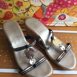 🌟Host Pick!🌟Putti Ladies Italian Slip on Sandals